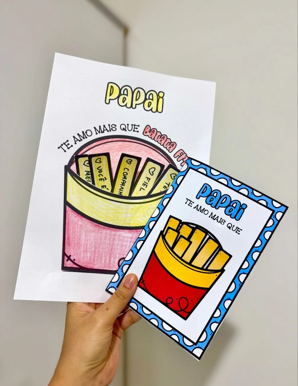 COMBO DE CARTÕES E ATIVIDADES DIA DOS PAIS – 5 ARQUIVOS EM PDF — amostra 3: Um combo especial com 5 propostas de atividades…