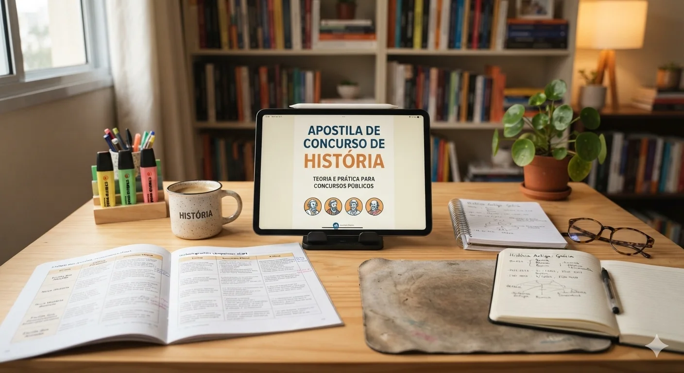 COMBO DE MATERIAIS PARA CONCURSO DE HISTÓRIA — amostra 2: Os documentos reúnem materiais de estudo para concursos de…