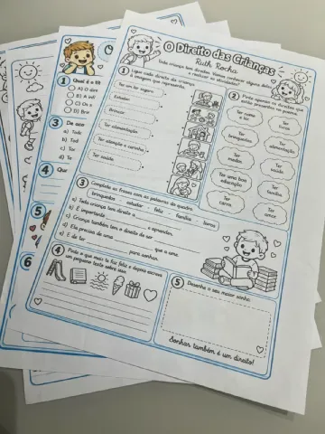 Combo Dia da Criança - Infância Especial: Ensino Fundamental — amostra 6: 💛 Mensagens afetivas e inclusivas
