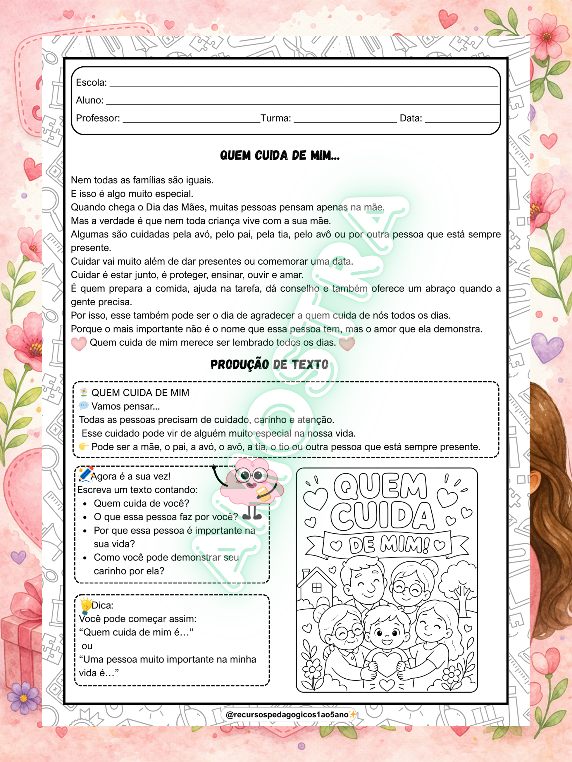 Combo Dia das mães – Kit completo | Anos Iniciais — amostra 7: Combo Dia das mães – Kit completo Se você quer trabalhar o…