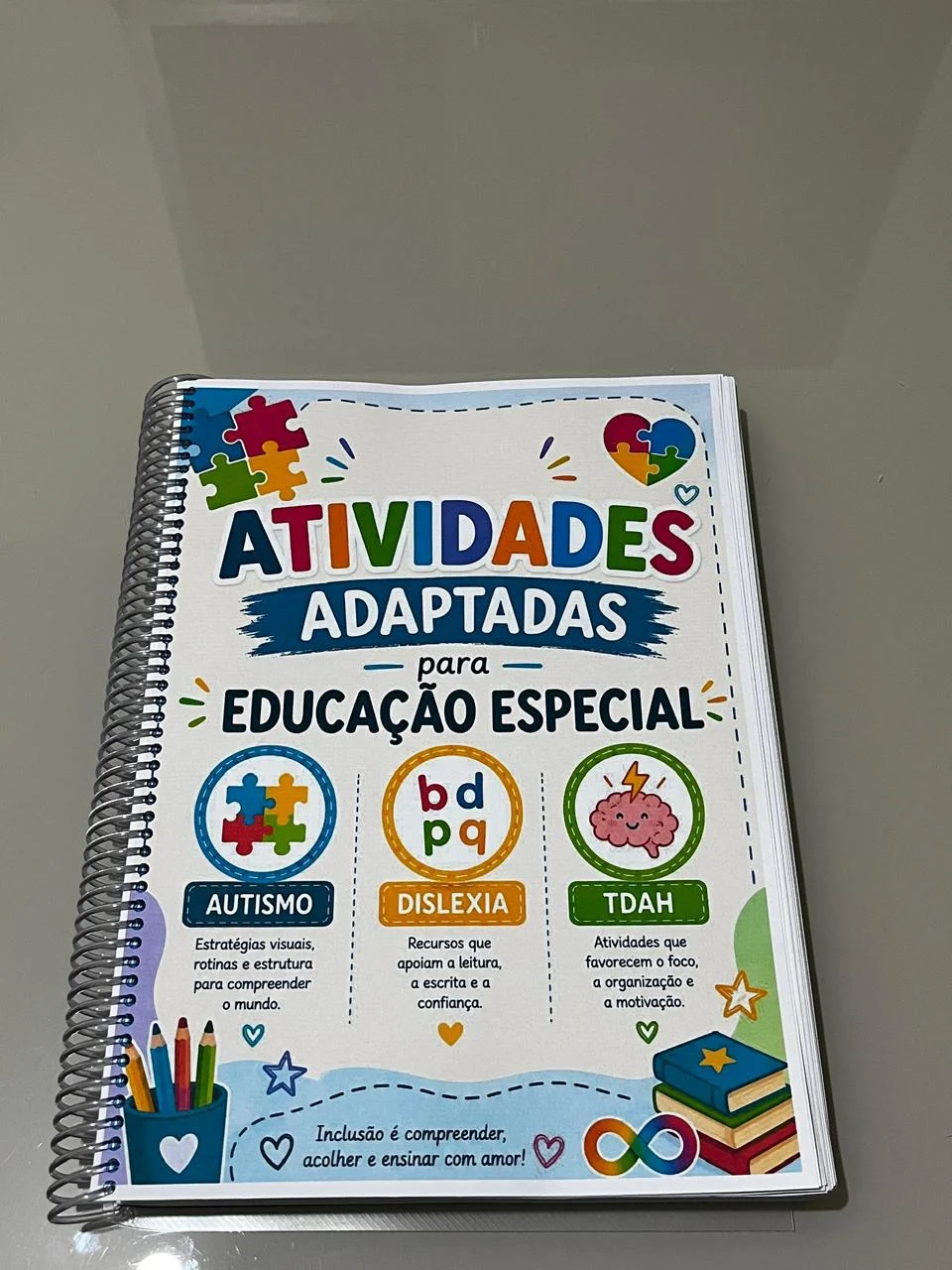 COMBO ESPECIAL – ATIVIDADES ADAPTADAS 🎉 — capa do material