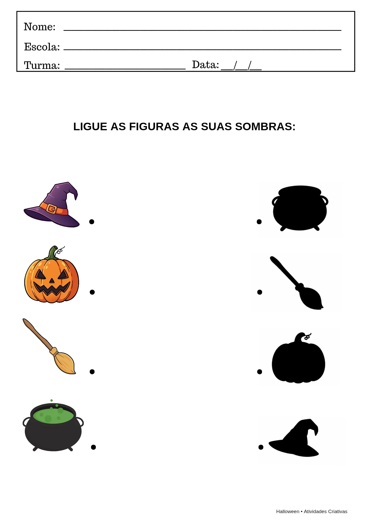 🎃 COMBO ESPECIAL DE HALLOWEEN – PAINEL + ATIVIDADES 👻 — amostra 5: Prepare uma decoração divertida e atividades especiais…