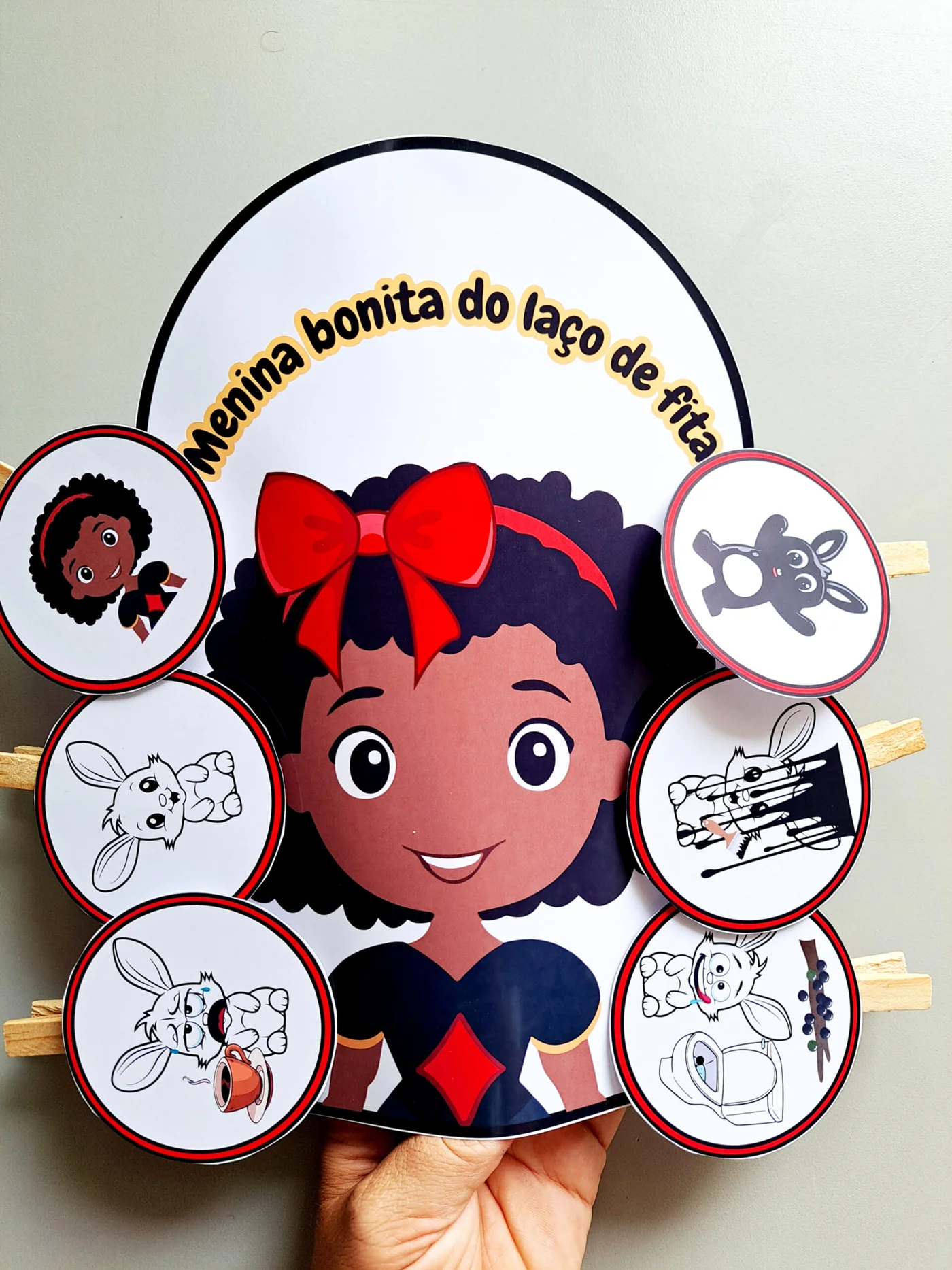 Combo Luva menina bonita do laço de fita + 2 atividades — amostra 1: Aproveite esse combo para trabalhar a consciência…