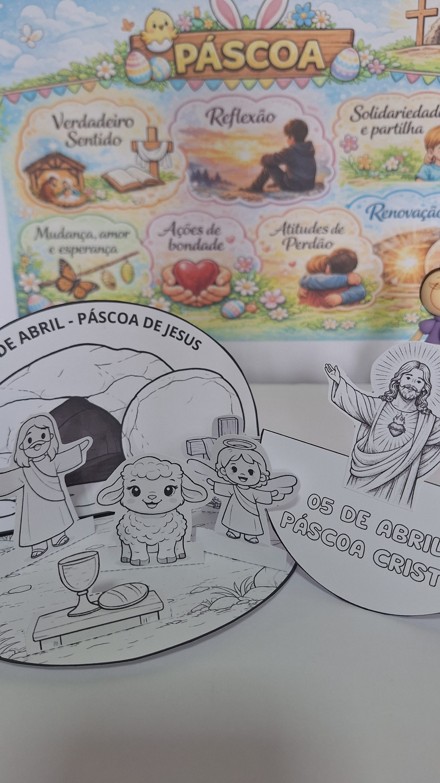 Combo páscoa com propósito – 10 arquivos completos para sala de aula – Atividade Pedagógica — amostra 4: Combo páscoa com…
