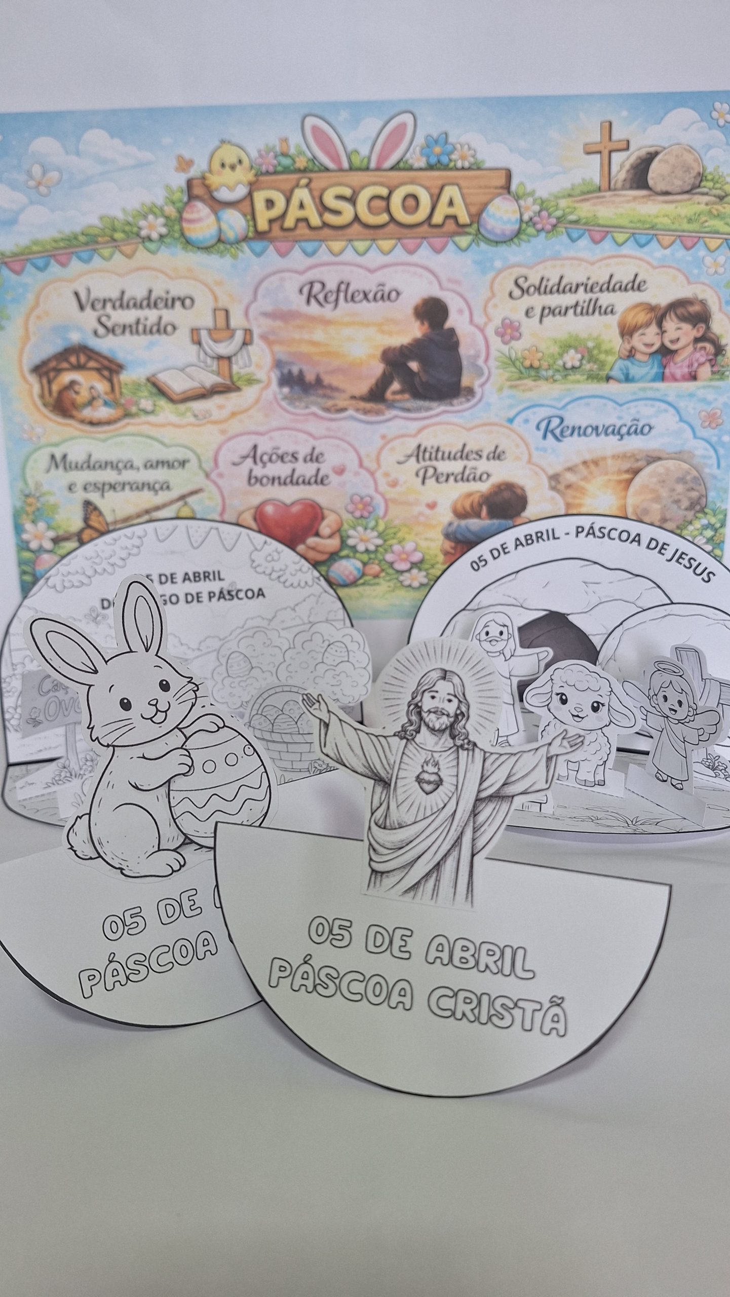 Combo páscoa com propósito – 10 arquivos completos para sala de aula – Atividade Pedagógica — amostra 6: Combo páscoa com…
