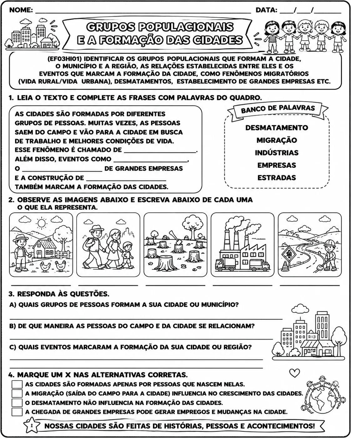 Combo Pedagógico 3º Ano – Atividades para Todas as Disciplinas — amostra 5: Facilite seu planejamento com um material…
