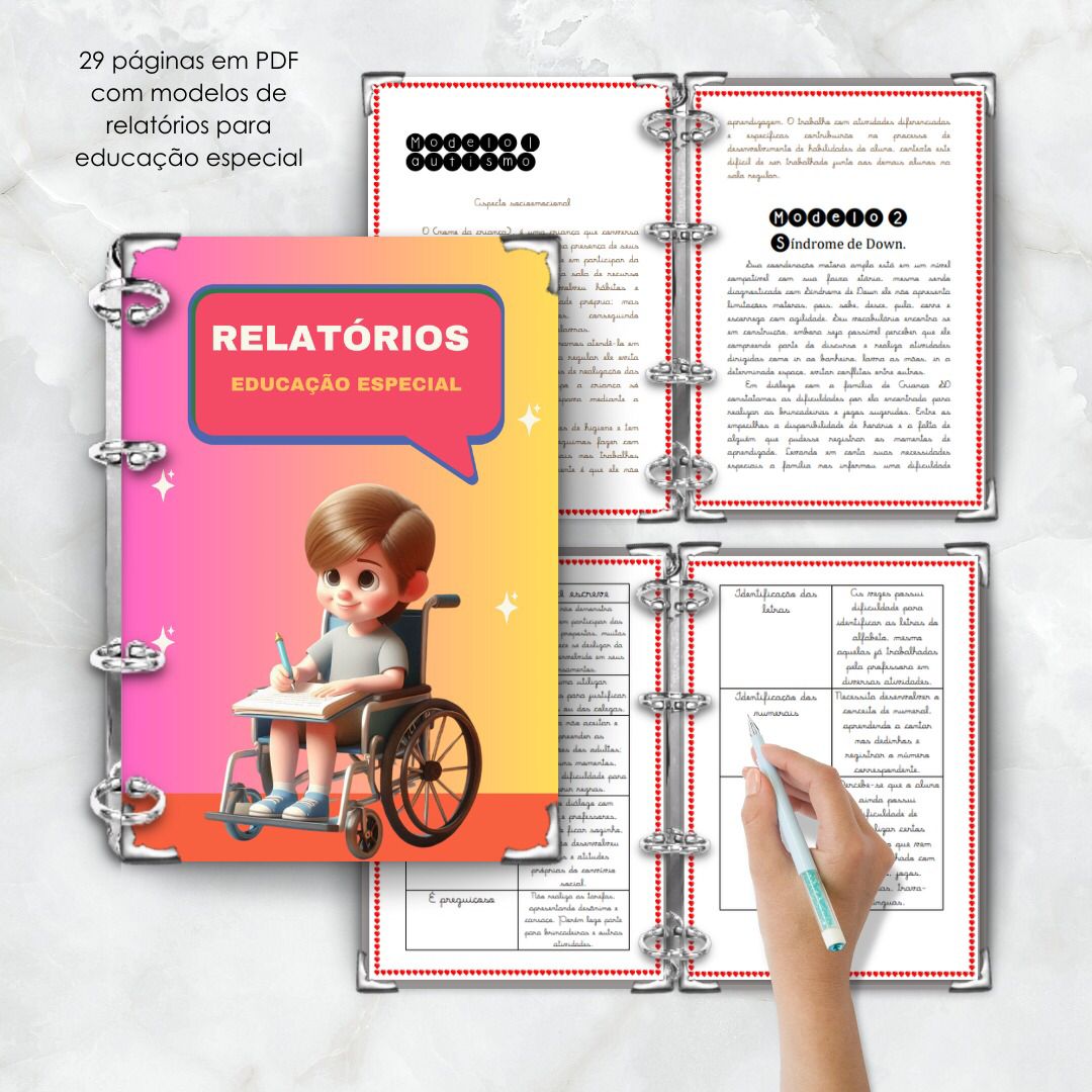 Combo relatórios educacionais – PDF para Imprimir | Educação Infantil e Anos Iniciais — amostra 3: Para quem é indicado