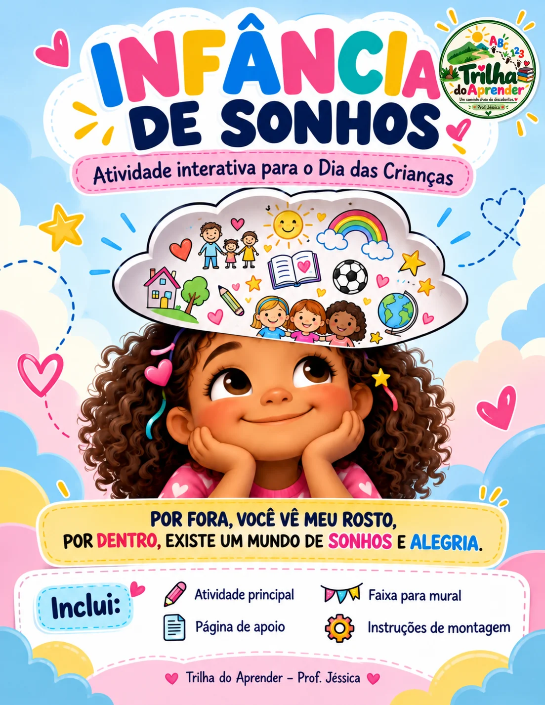 Combo Semana das Crianças – 5 Ideias + Caça ao Tesouro + 2 Painéis — amostra 5: Combo completo para a Semana das Crianças:…