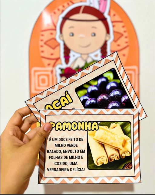Comida de origem indígena | Educação Infantil e Anos Iniciais — capa do material