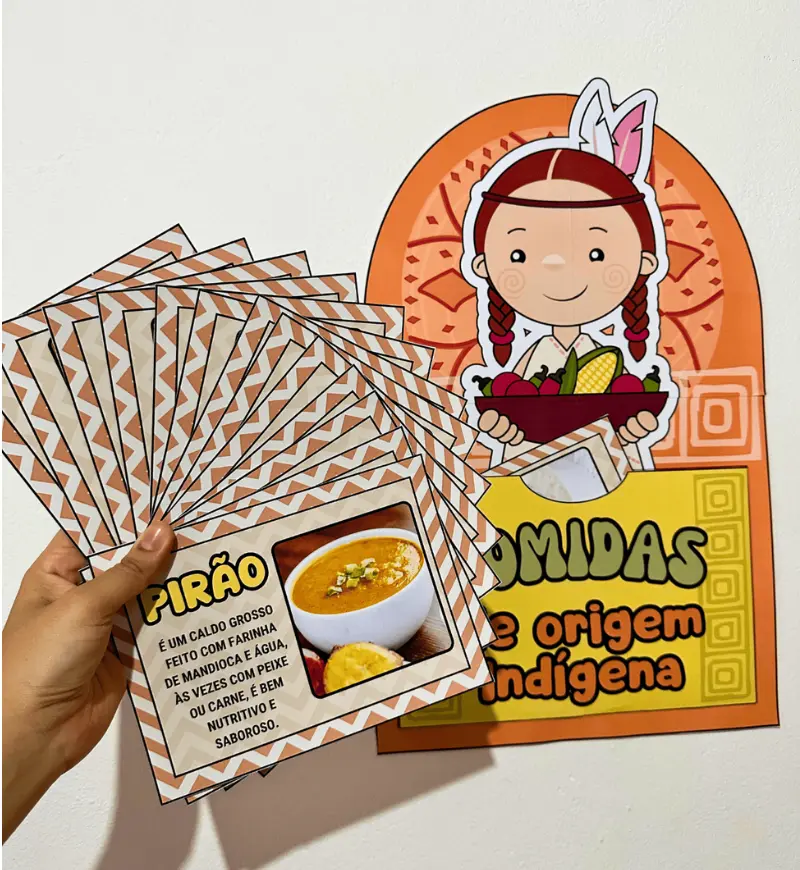 Comidas de Origem Indígena: 14 Fichas com Fotos e Descrições — Ciências para Educação Infantil: Explore a cultura dos povos…