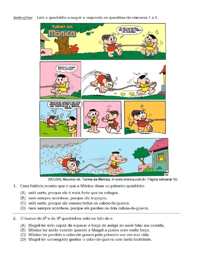 COMPILADO 2 DE QUESTÕES DE LP - SIMULADOS - ENSINO FUNDAMENTAL — amostra 7: 📚 COMPILADO DE QUESTÕES PARA SIMULADOS –…