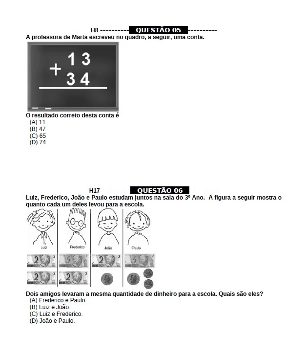 COMPILADO DE QUESTÕES DE MATEMÁTICA 1 - SIMULADOS — amostra 3: 📐 COMPILADO DE QUESTÕES DE MATEMÁTICA – SIMULADOS Chega de…