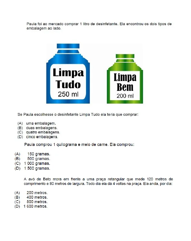 COMPILADO DE QUESTÕES DE MATEMÁTICA 1 - SIMULADOS — amostra 6: 📐 COMPILADO DE QUESTÕES DE MATEMÁTICA – SIMULADOS Chega de…