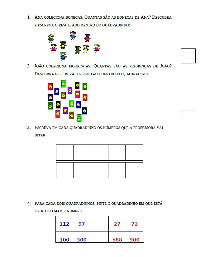 COMPILADO DE QUESTÕES DE MATEMÁTICA 2 – SIMULADOS ENSINO FUNDAMENTAL — amostra 4: Preparei um compilado de questões de…