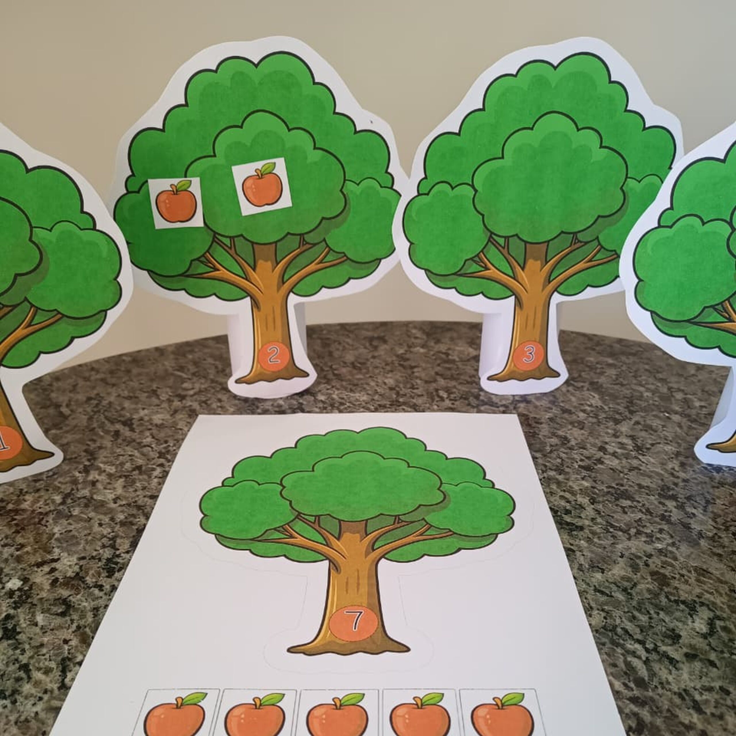 Complete a árvore – PDF para Imprimir — Matemática para Educação Infantil: *COMPLETE A ÁRVORE* Um recurso lúdico e…