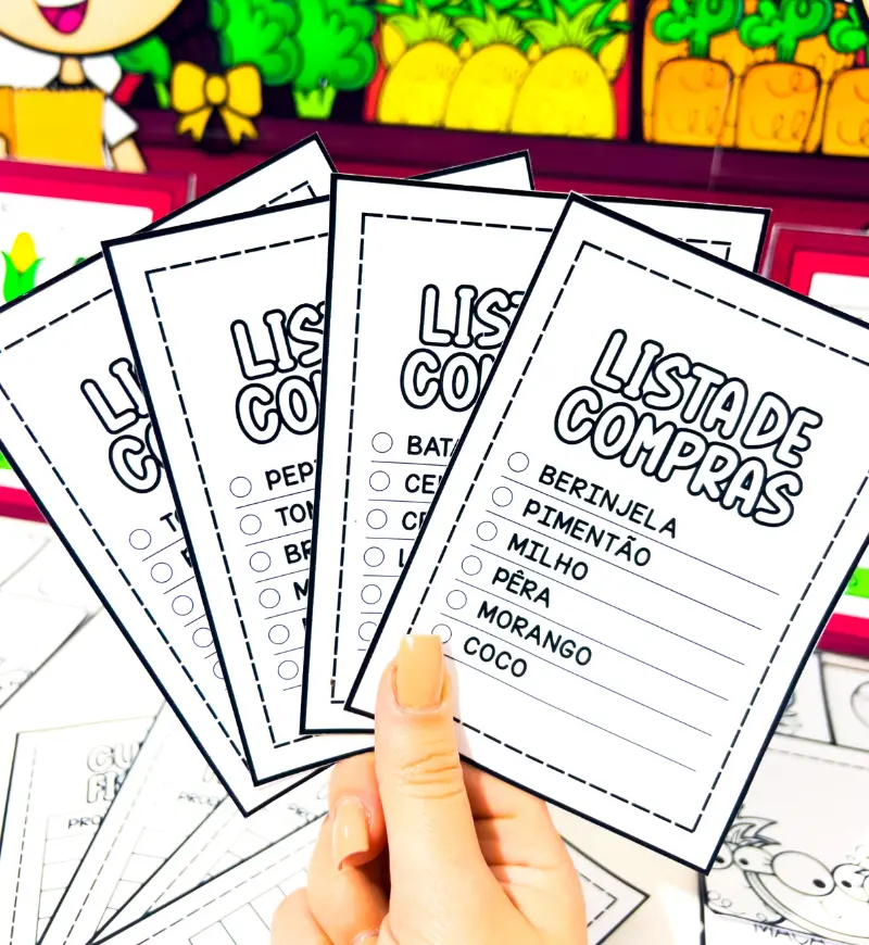 Comprando na Feira | PDF Matemática 1° ao 5° ano — amostra 1: Proporciona às crianças uma experiência lúdica e educativa…