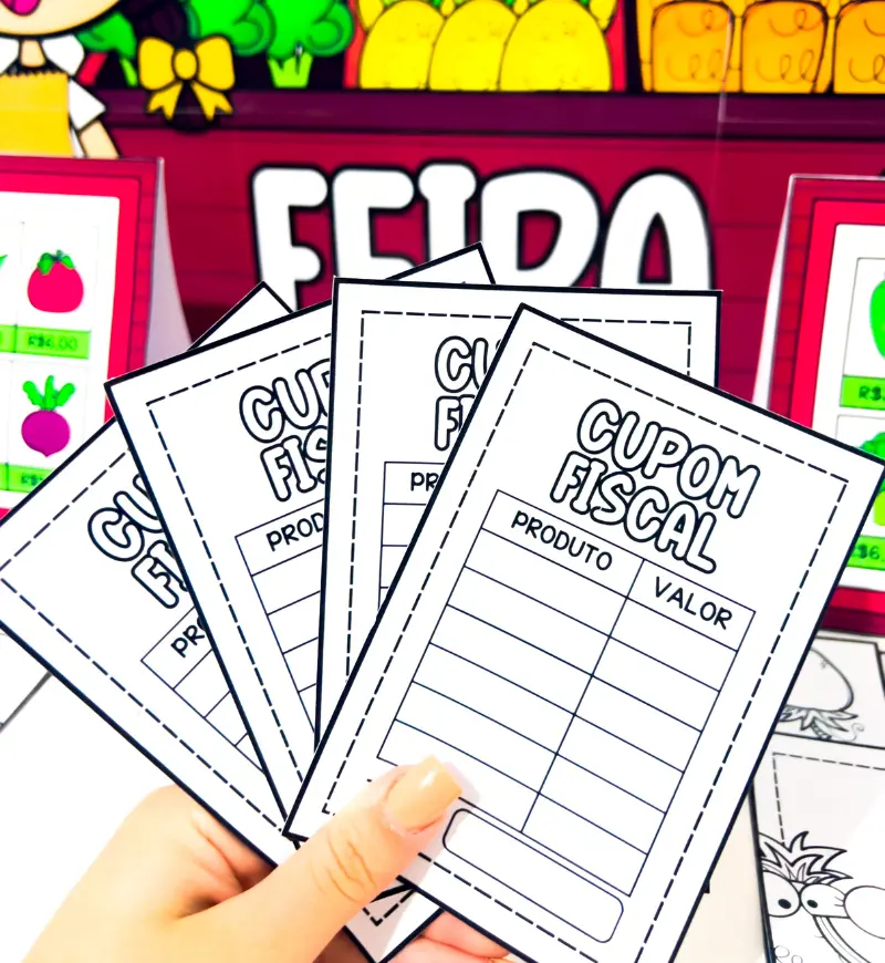 Comprando na Feira | PDF Matemática 1° ao 5° ano — amostra 4: Proporciona às crianças uma experiência lúdica e educativa…