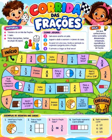 Conceito de frações: sequência didática para 4º e 5º ano — amostra 1: O que é