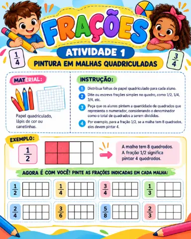 Conceito de frações: sequência didática para 4º e 5º ano — amostra 4: Para quem é indicado