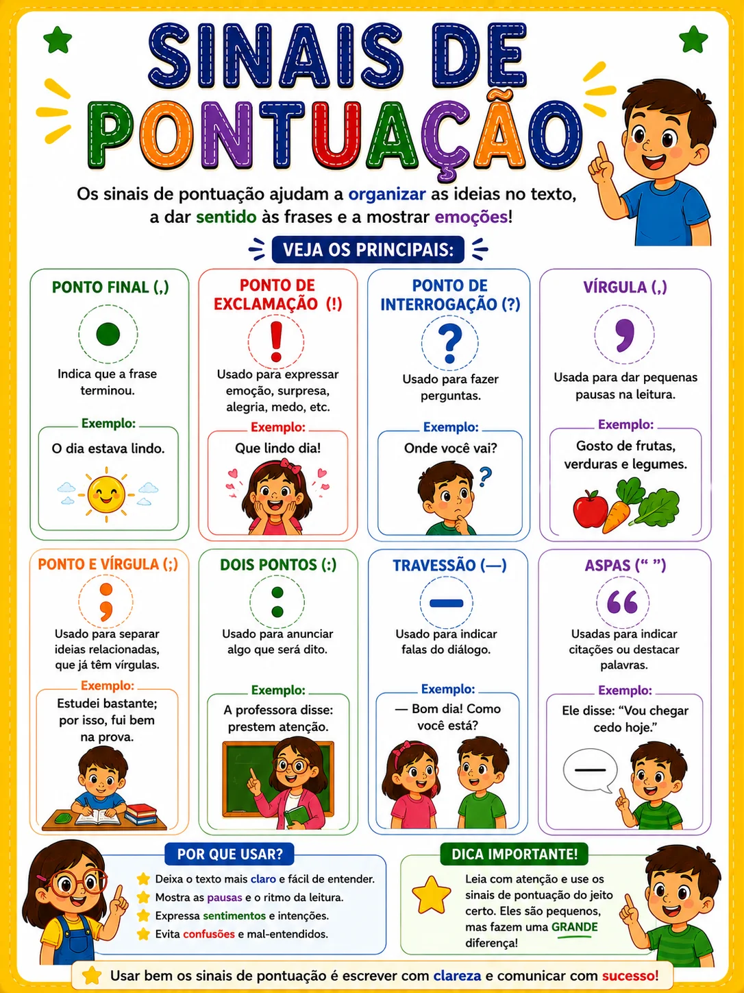 Conceitos classes gramaticais de Língua Portuguesa. — amostra 1: ​❌ Cansada(o) de ver as crianças bocejando na hora de…