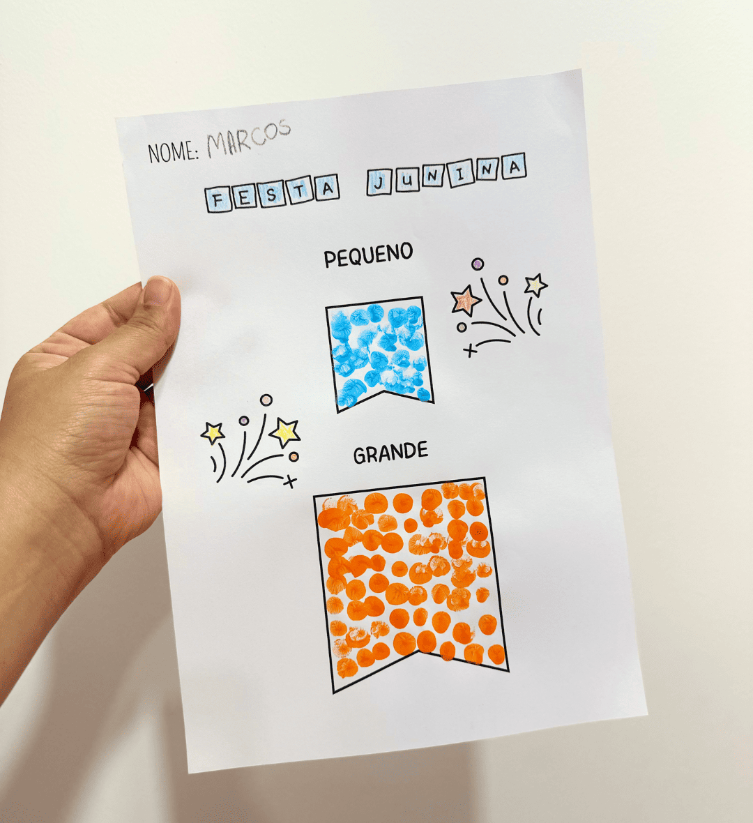 Conceitos matemáticos na Educação Infantil: Festa Junina — amostra 1: Conceitos matemáticos com o tema Festa Junina