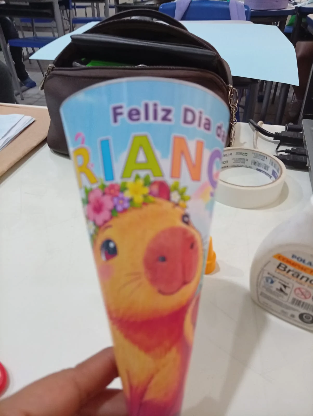 Cone para Doces Capivara – Molde Colorido em 2 Tamanhos — amostra 3: Deixe suas lembrancinhas mais fofas
