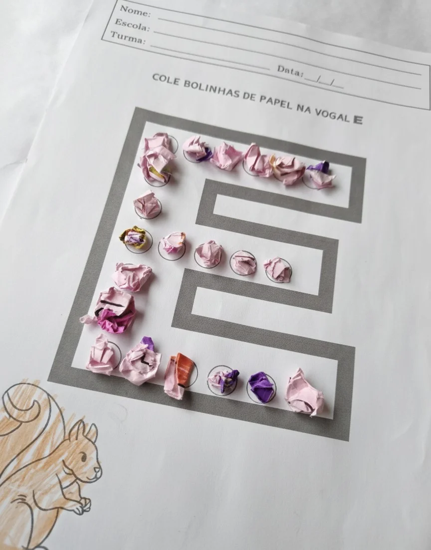 Conhecendo a vogal E | Educação Infantil — amostra 2: Aprenda a Vogal E de forma divertida