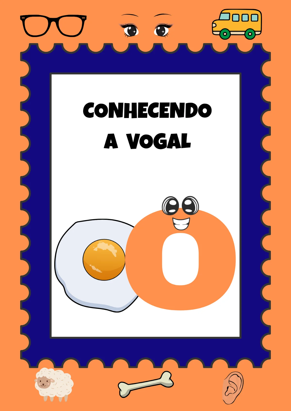 Conhecendo a vogal O | Educação Infantil — capa do material