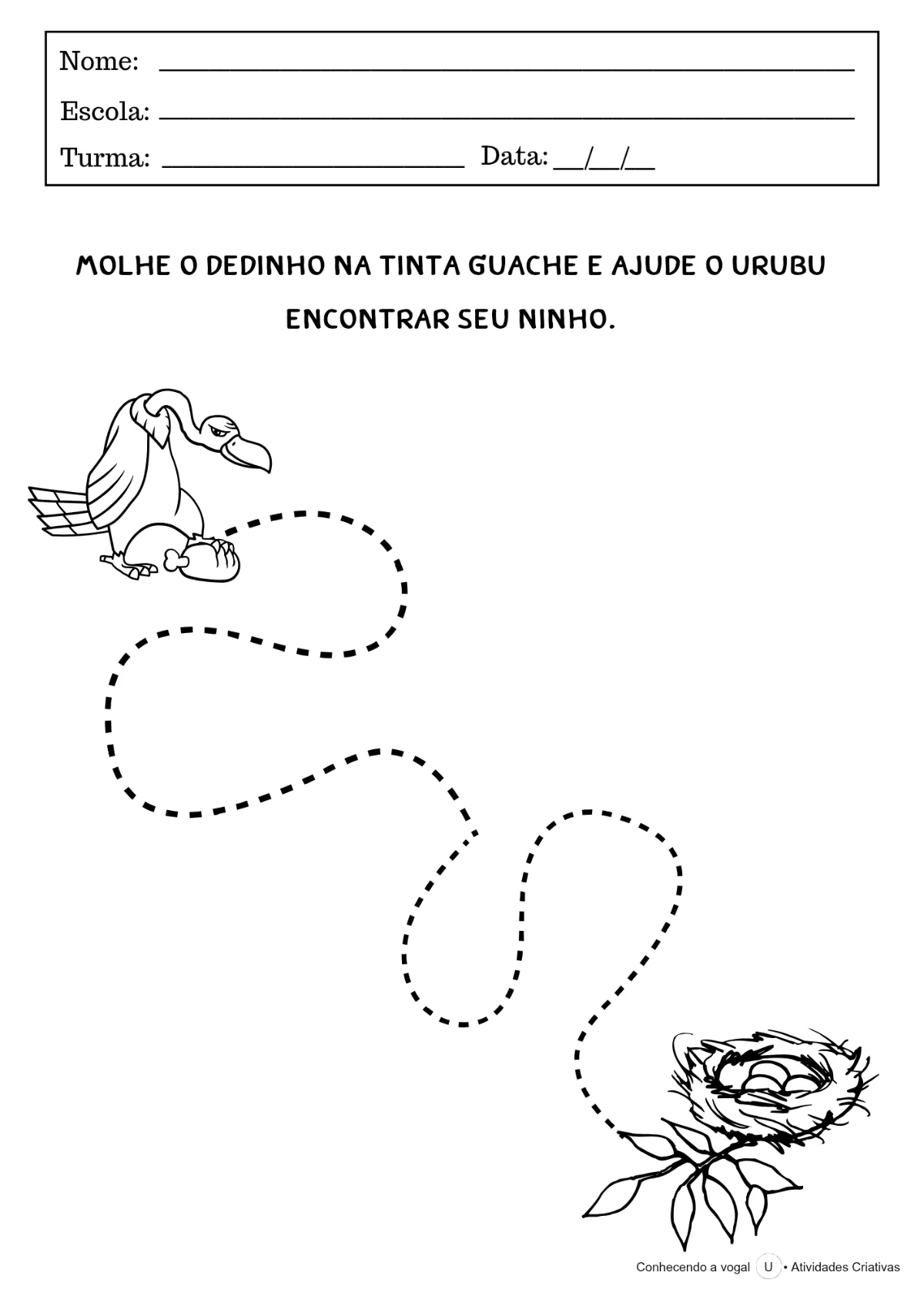 Conhecendo a vogal U | Educação Infantil — amostra 2: Aprenda a Vogal U de forma divertida