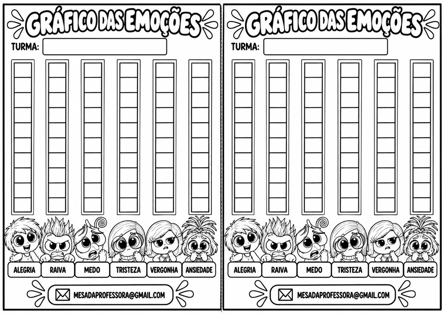 CONHECENDO EMOÇÕES, CRIANDO TABELAS E GRÁFICOS. — amostra 6: Habilidades da BNCC