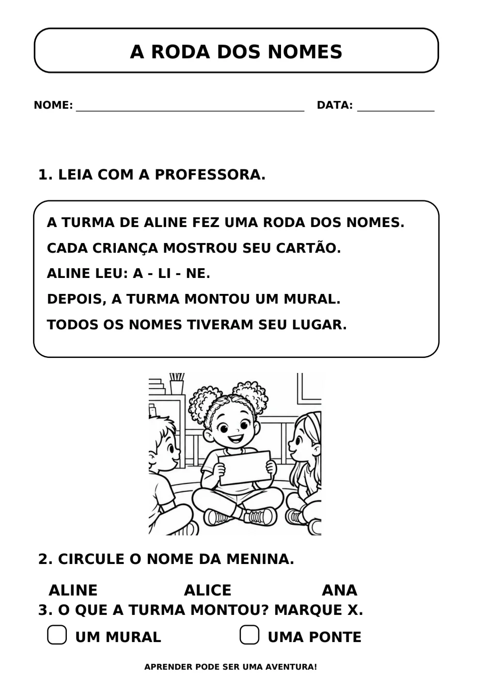 Consciência Negra 1º Ano – A Roda dos Nomes — amostra 1: 💚 Leve para sua sala uma proposta que une alfabetização,…