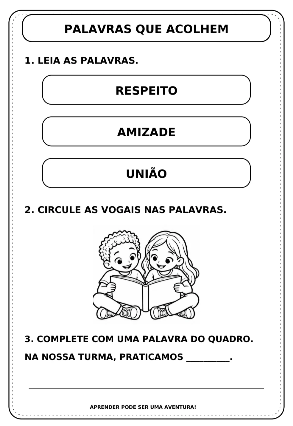 Consciência Negra 1º Ano – A Roda dos Nomes — amostra 3: 5 atividades de Consciência Negra para o 1º ano