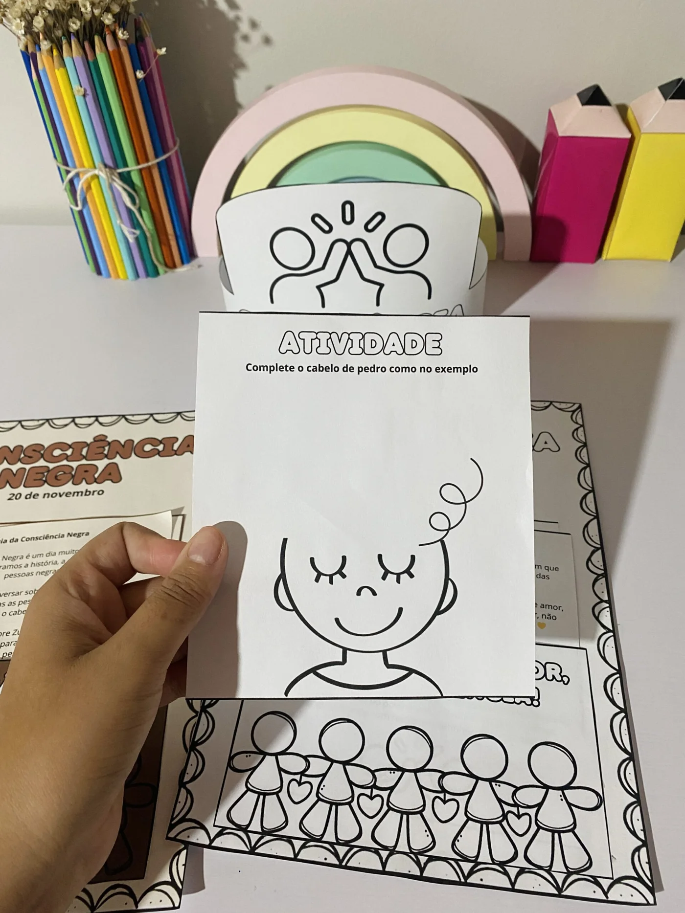 Consciência Negra – Atividade Interativa — amostra 2: Um material completo para trabalhar o Dia da Consciência Negra de…