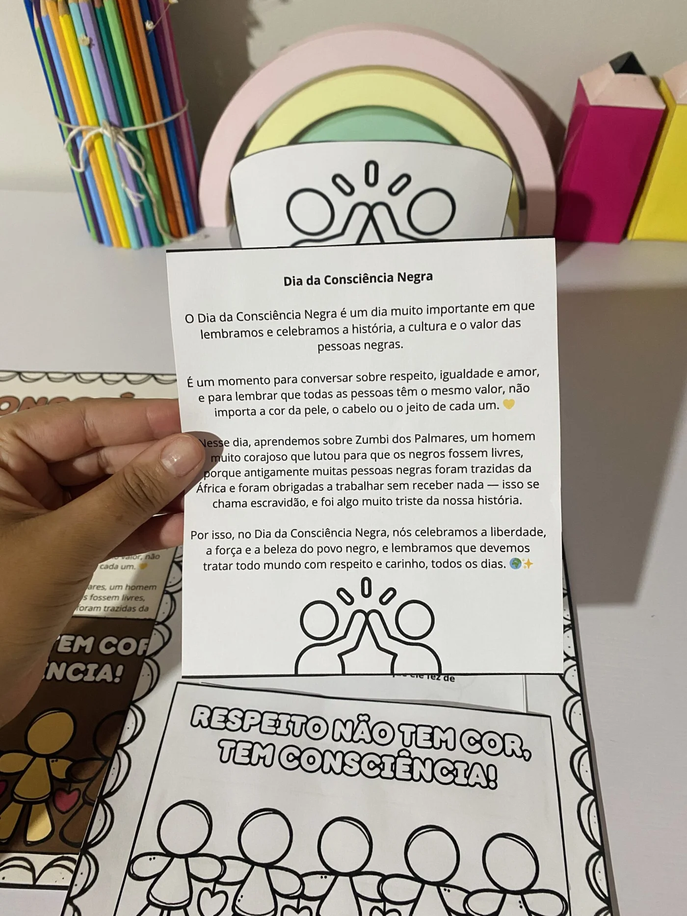 Consciência Negra – Atividade Interativa — amostra 3: Um material completo para trabalhar o Dia da Consciência Negra de…