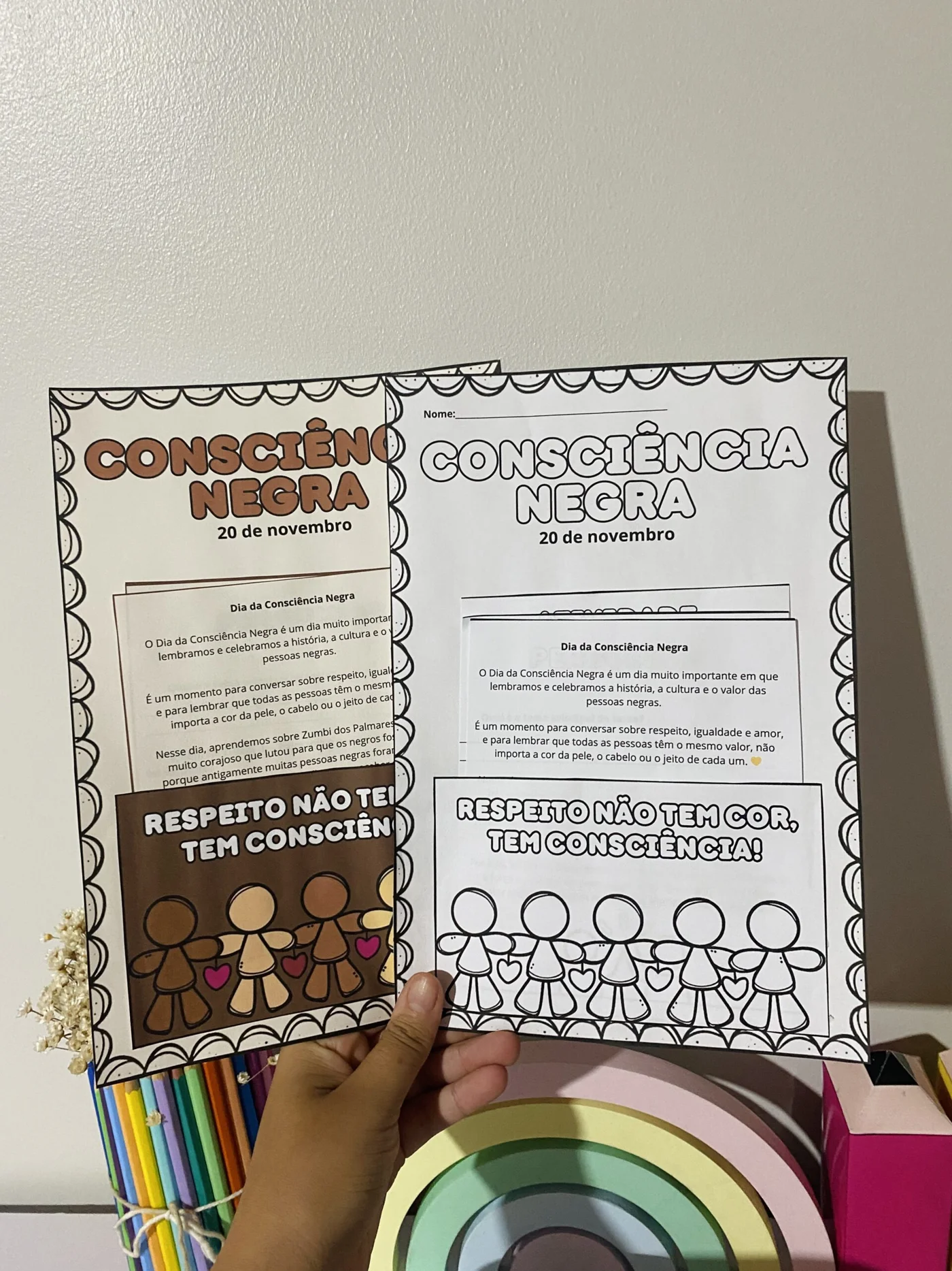 Consciência Negra – Atividade Interativa — amostra 5: Um material completo para trabalhar o Dia da Consciência Negra de…