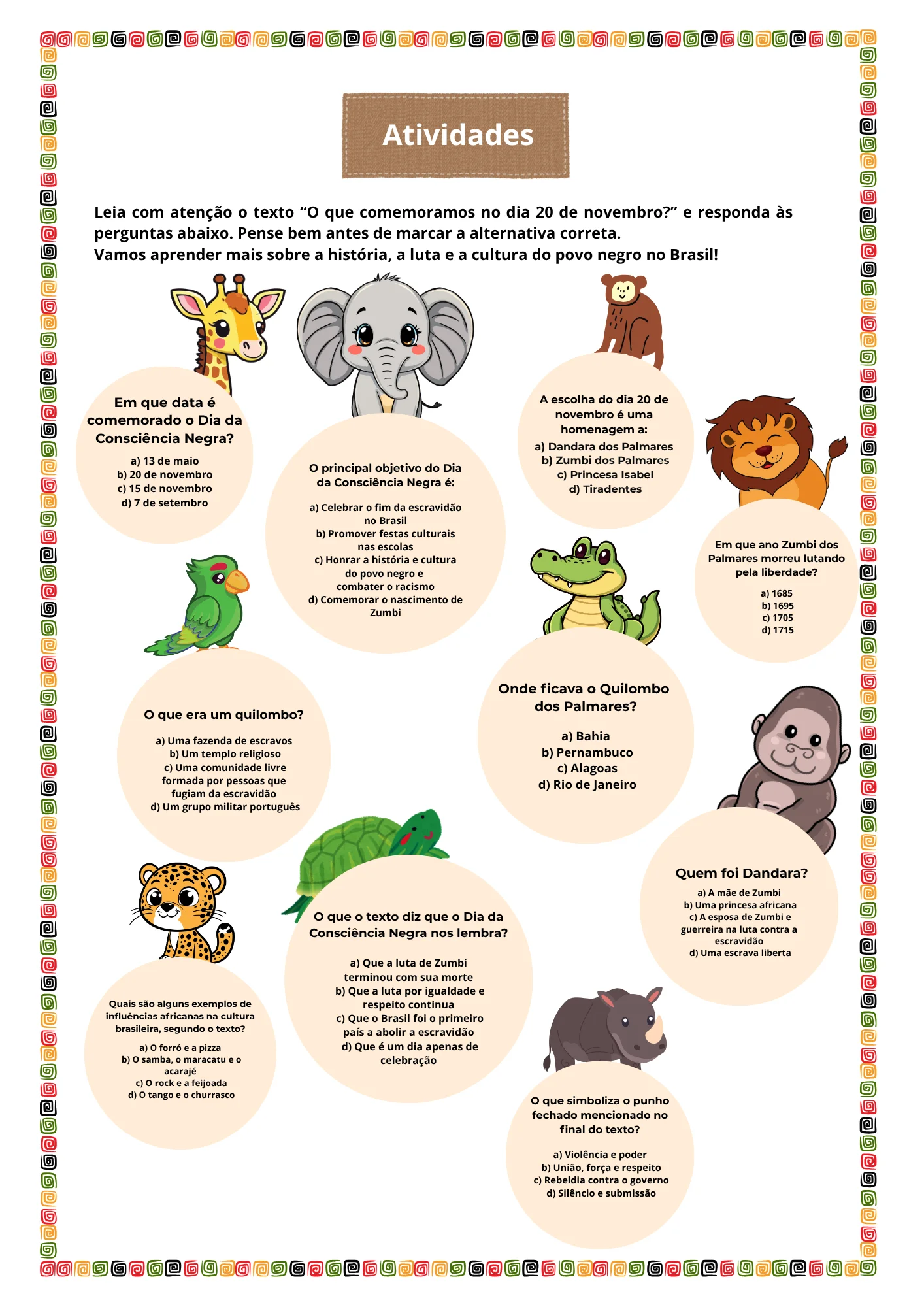 Consciência Negra: História, Cultura & Identidade — amostra 2: O que acompanha o material?