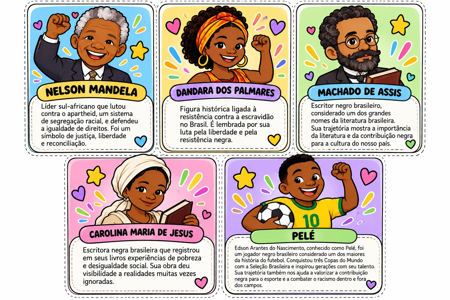 Kit de Atividades/Consciência Negra/Mochila da Diversidade — amostra 2: Um recurso pedagógico para ensinar respeito,… Kit de Atividades/Consciência Negra/Mochila da Diversidade — amostra 2: Um recurso pedagógico para ensinar respeito,…