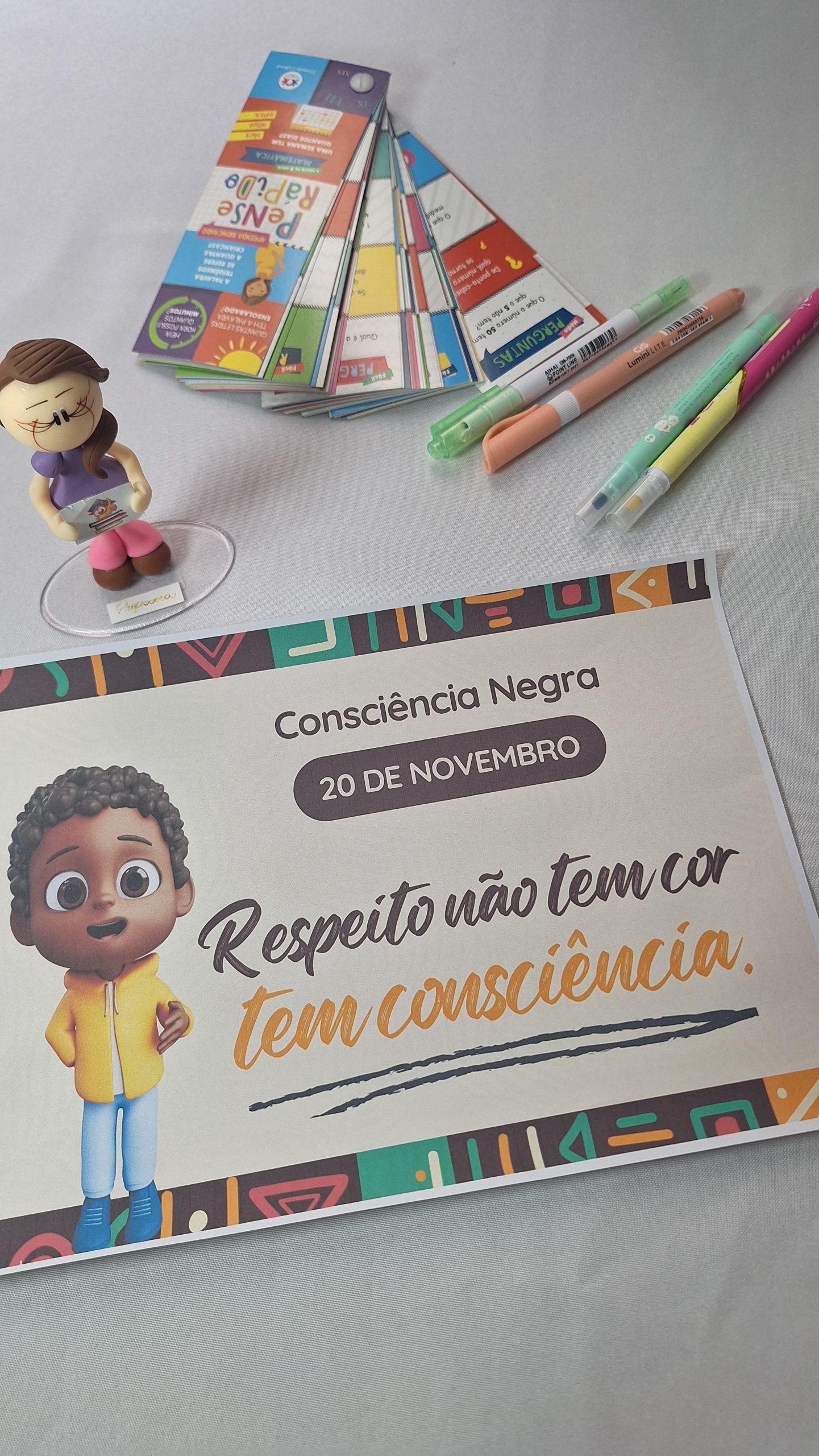🖤🌍 Consciência Negra – Painéis e Personalidades Negras — amostra 5: 🖤 Painéis de Consciência Negra, livreto com 32…