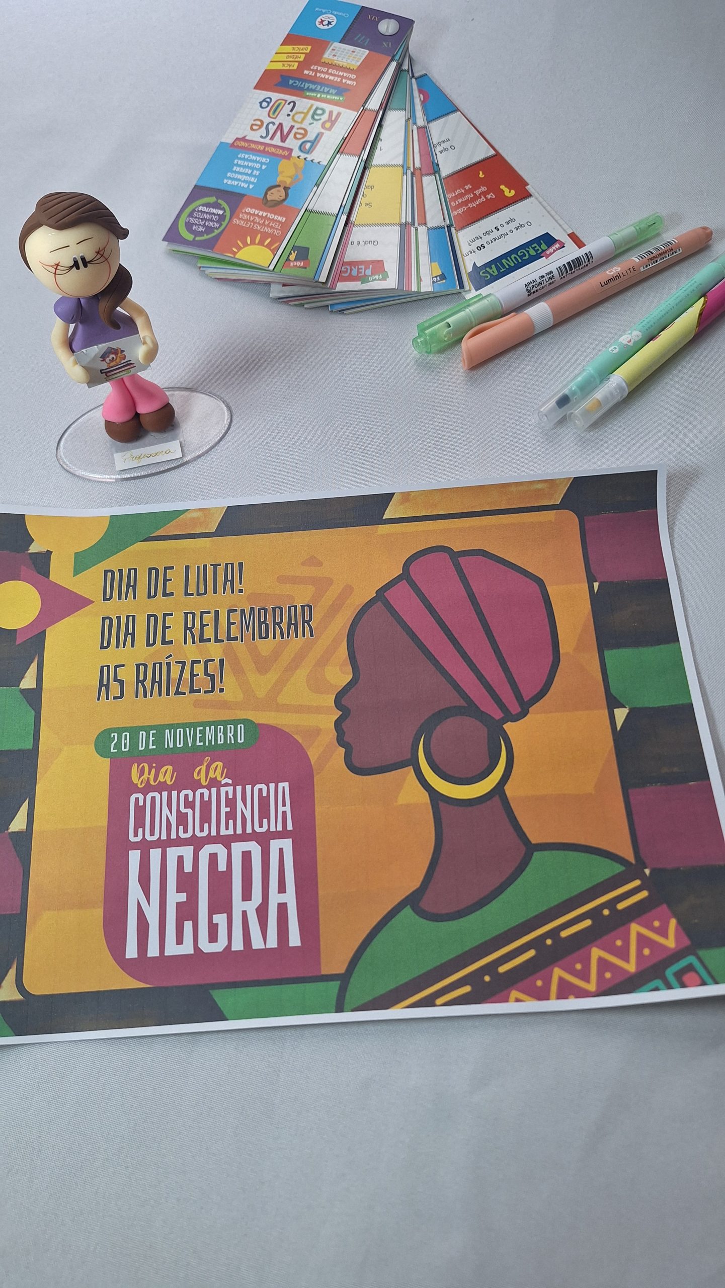 🖤🌍 Consciência Negra – Painéis e Personalidades Negras — amostra 7: 🖤 Painéis de Consciência Negra, livreto com 32…