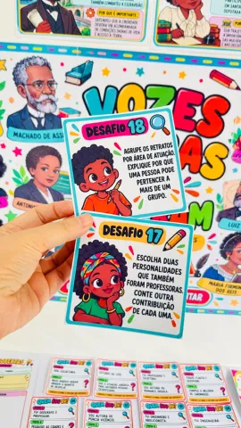 Consciência Negra - VOZES NEGRAS QUE INSPIRAM — amostra 3: Um kit cheio de propostas para trabalhar a Consciência Negra,… Consciência Negra - VOZES NEGRAS QUE INSPIRAM — amostra 3: Um kit cheio de propostas para trabalhar a Consciência Negra,…