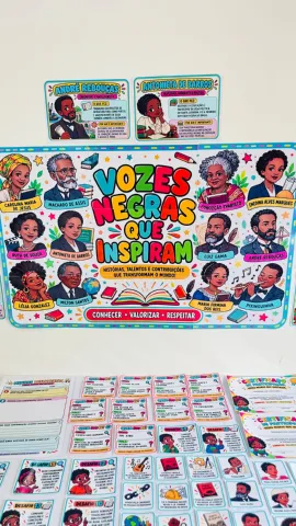 Consciência Negra - VOZES NEGRAS QUE INSPIRAM — capa do material