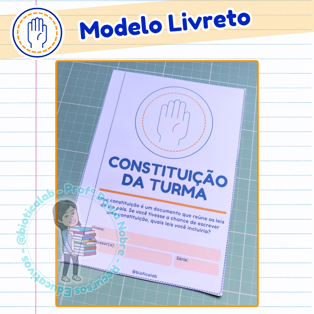 Constituição da Turma – PDF para Imprimir — amostra 3: Formato e entrega