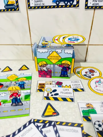 Construindo histórias – PDF para Imprimir — amostra 2: Ideal para Educação Infantil e Anos Iniciais, contribuindo para o…