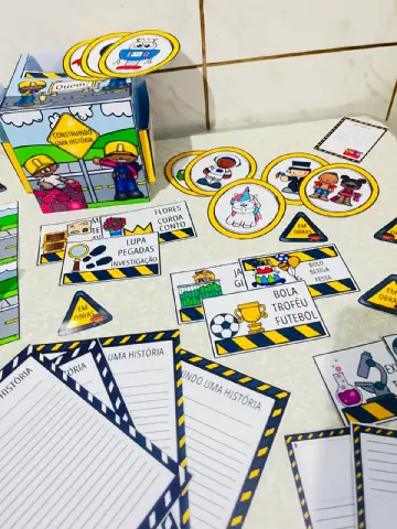 Construindo histórias – PDF para Imprimir — amostra 5: Ideal para Educação Infantil e Anos Iniciais, contribuindo para o…
