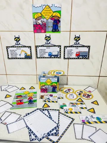 Construindo histórias – PDF para Imprimir — amostra 6: Ideal para Educação Infantil e Anos Iniciais, contribuindo para o…