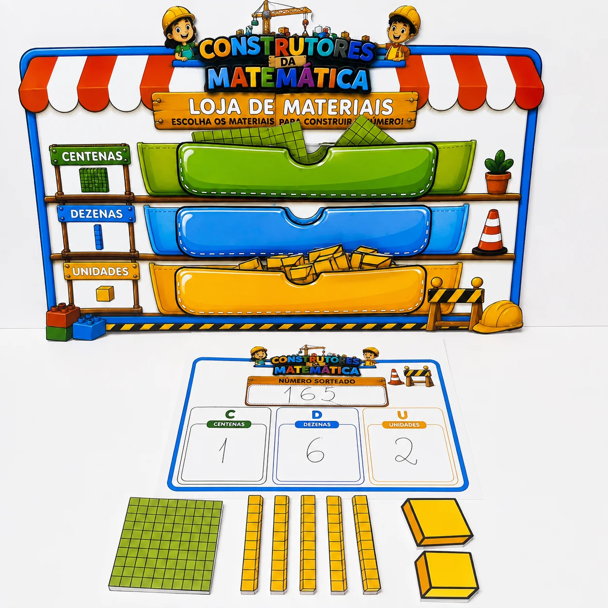 Construtores da Matemática — Loja de Materiais | Painel Pedagógico — Alfabetização para Todas as séries: Versão ampliada da…