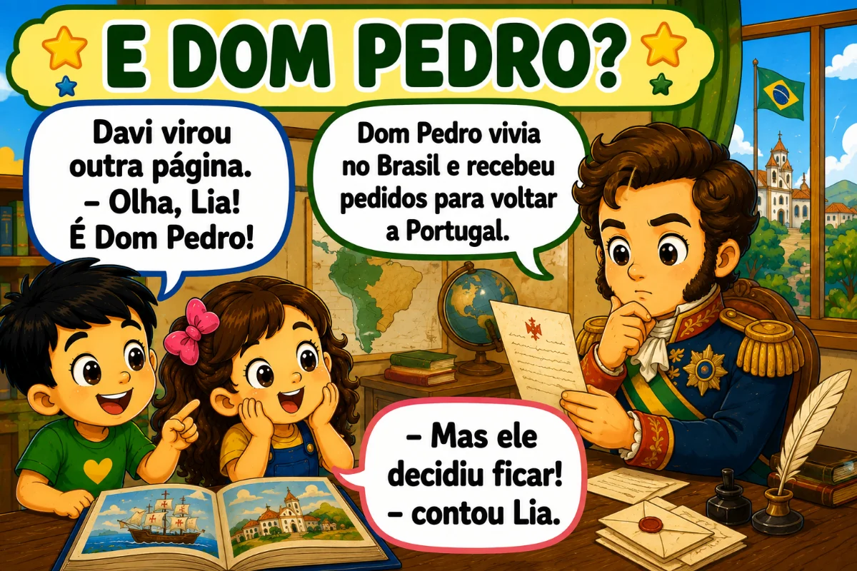 🇧🇷📚 CONTAÇÃO DE HISTÓRIA – INDEPENDÊNCIA DO BRASIL 📚🇧🇷 — amostra 1: 🇧🇷📚 CONTAÇÃO DE HISTÓRIA – INDEPENDÊNCIA DO…