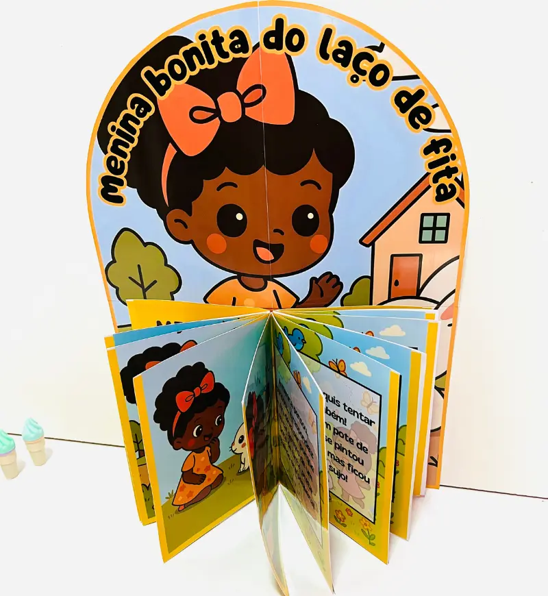 Contação de história: Menina Bonita do Laço de Fita em PDF — amostra 2: O que vem no material
