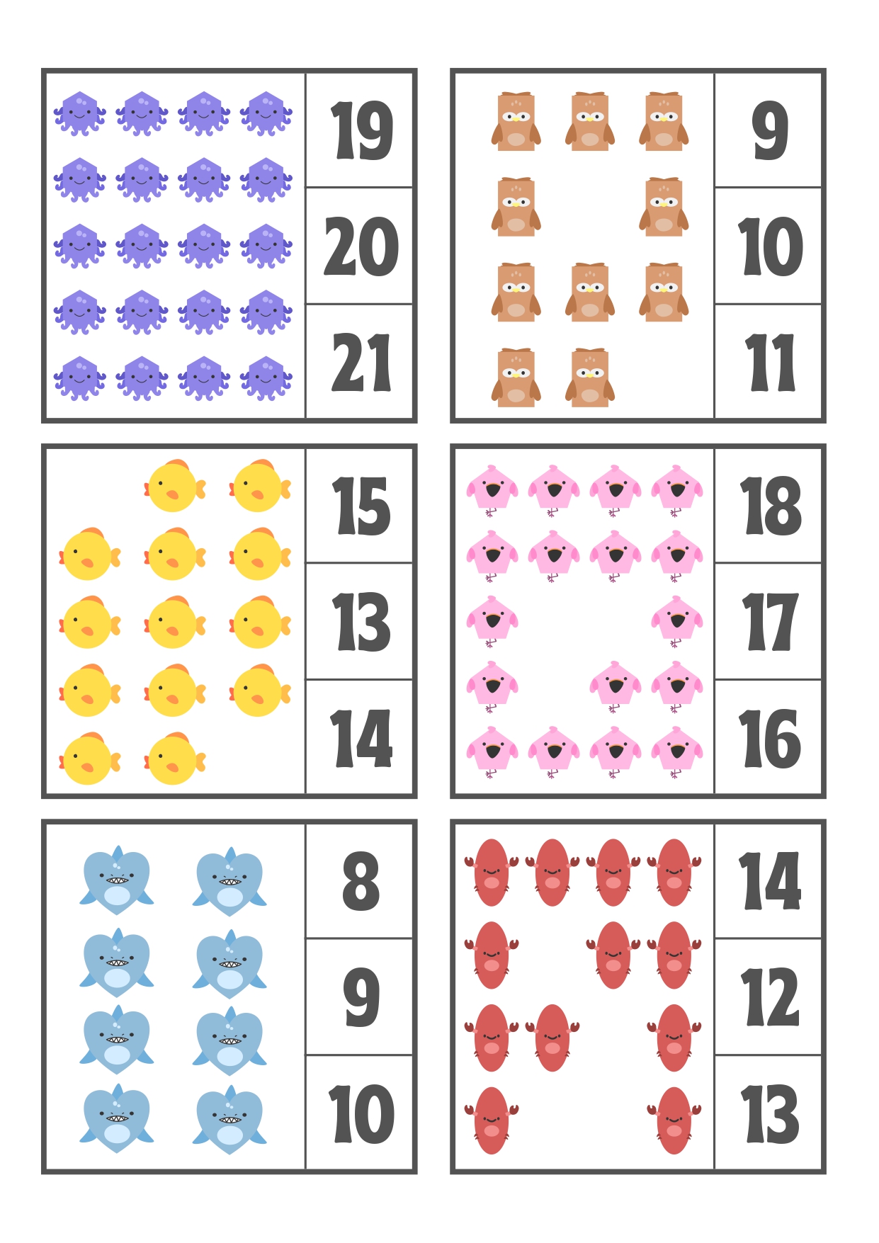Contagem de 6 a 20 – Material Pedagógico — amostra 2: Material de Contagem de 6 a 20 Esse é um recurso pedagógico… Contagem de 6 a 20 – Material Pedagógico — amostra 2: Material de Contagem de 6 a 20 Esse é um recurso pedagógico…