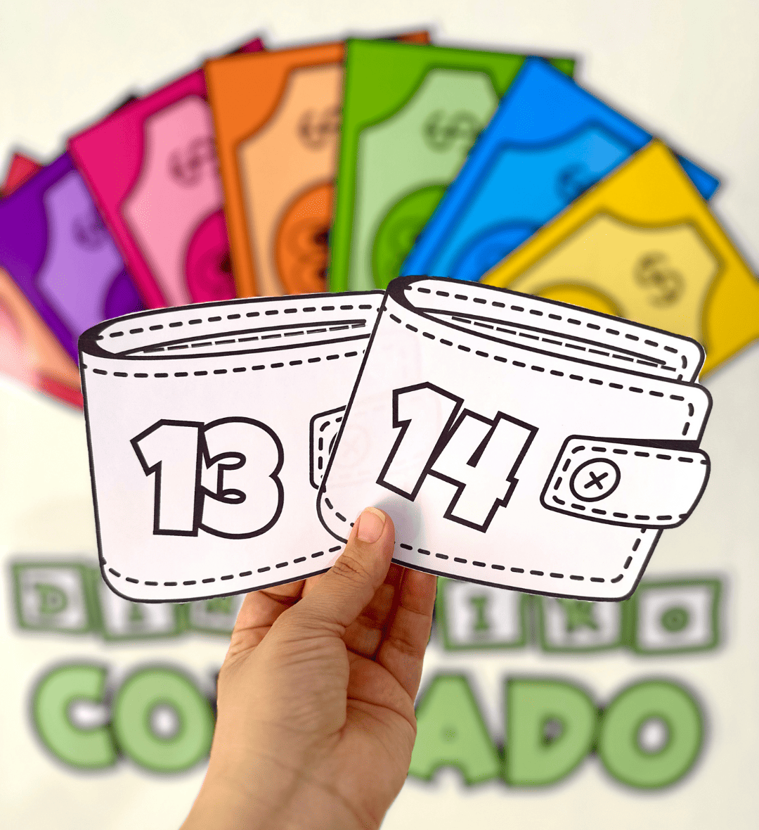 Contagem na Educação Infantil: Kit Dinheiro Contado em PDF — amostra 3: Como usar em sala de aula